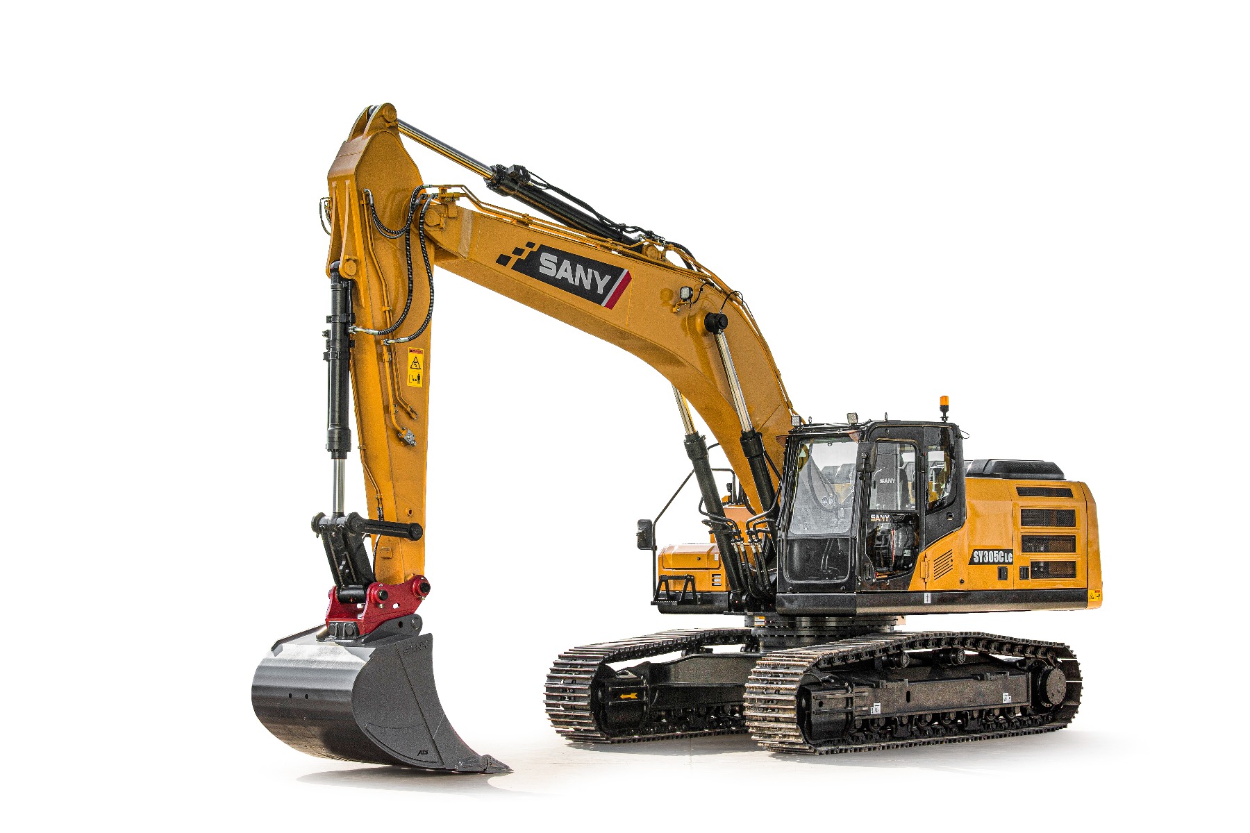 Excavator SANY SY265C în acțiune