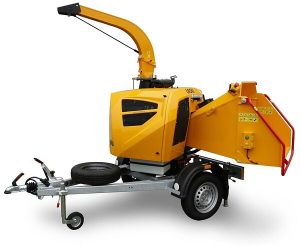 Tocător mobil de lemne LASKI LS 160 DWB cu frâne pe remorcă