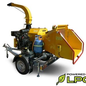 Tocător mobil de lemne LASKI LS 160 PGB pe remorcă