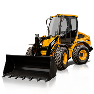 Incarcator compact pe roti Sany SW115