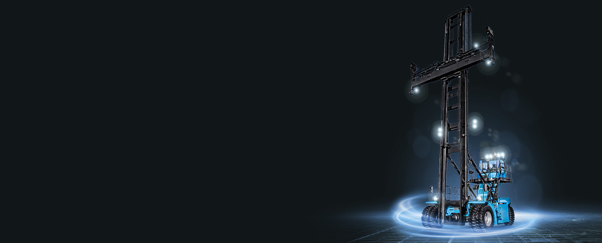 Stivuitor electric de containere goale SANY SDCE90K7E5