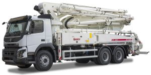 Pompa de beton montata pe camion SY37 RZ5-160 EU