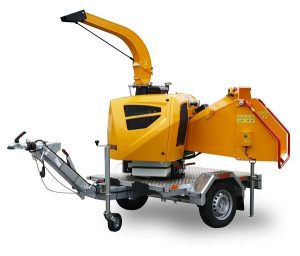 Tocător mobil de lemne LASKI LS 160 DWBS pe remorcă